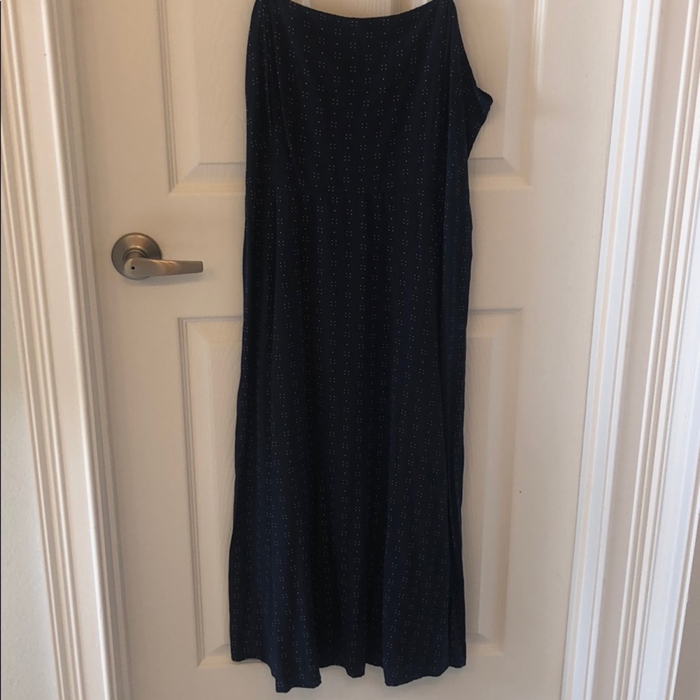 Blue/White dotted dress